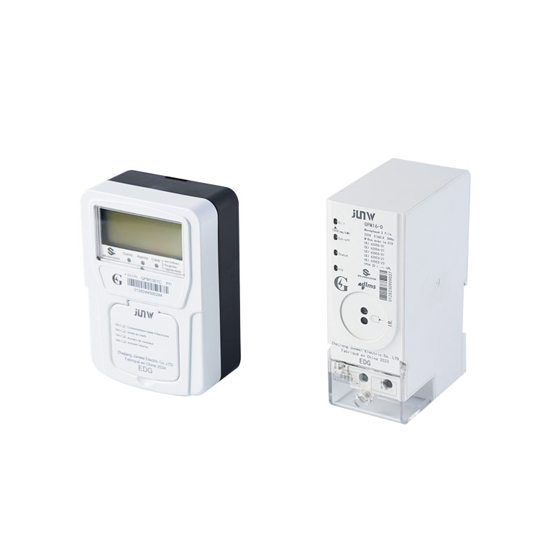عداد الدفع المسبق الذكي أحادي الطور JUNW QDM16-D Din-Rail