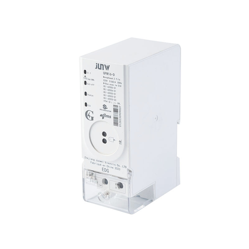 عداد الدفع المسبق الذكي أحادي الطور JUNW QDM16-D Din-Rail